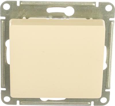 Механизм выключателя SYSTEME ELECTRIC Glossa 1 клавиша бежевый GSL000211