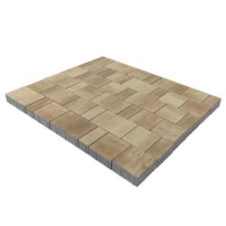 Плитка тротуарная BRAER Ландхаус 60 Колормикс Миндаль Акция