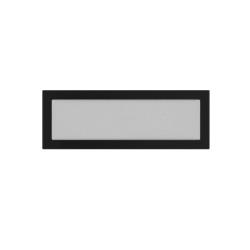 Решетка каминная KRATKI черный 490*170 мм