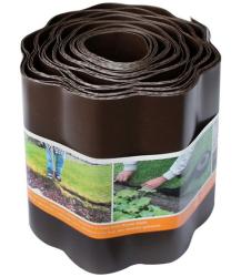 Лента бордюрная ПРОТЭКТ Гофра Коричневый 100*9000 мм