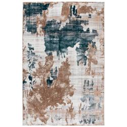 Ковер БЕЛЛА D009A - CREAM SHIRINK / BLUE FDY прямоугольник размер 1,6*2,3 м