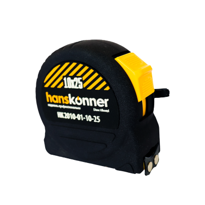 Рулетка HANSKONNER MagnetForce1 10 м HK2010-01-10-25