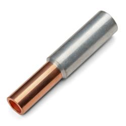 Наконечник-гильза КВТ соединительный медно-алюминиевый 25 мм2 50554