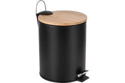 Ведро для мусора FORA Dark 3 л