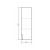 Шкаф COMFORTY Бонн 35 34*110 см Шкаф COMFORTY Бонн 35 34*110 см
