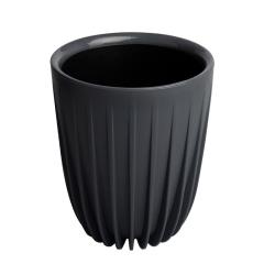 Горшок пластиковый ЛИВИНГРИН Сигма Антрацит 4,6 л