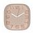 Часы настенные"Рубин" 25*25 см беж."Классика" /2500-003/