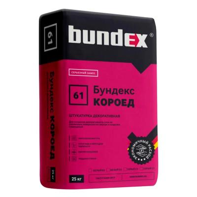 Штукатурка BUNDEX Короед 25 кг