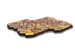 Плитка тротуарная BRAER Сан Тропе Колормикс Каньон