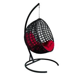 Кресло подвесное M-GROUP Круг Черный 106*106*69 см