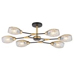 Люстра ЛАЙТ СФЕРА 40272MD/6 MBK+AB Черный